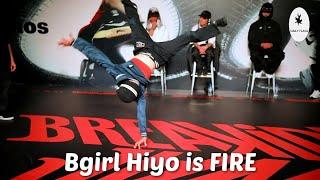 Bgirl with PERFECT airflare. Bgirl Hiyo at Nike Breaking Jam.