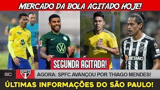 AGORA! REUNIÃO POR THIAGO MENDES, BUSCA POR LATERAL, DESFECHO DE LEMOS, POL FERNANDEZ E+ NOTÍCIAS SP