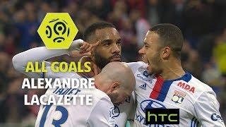 All goals Alexandre Lacazette - OL 2016-17 - Ligue 1