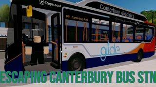 Escaping Canterbury Bus Stn