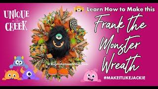 FRANK the One Eyed Monster Wreath | Guest Designer Kat Smith from Kats Creations
