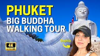 PHUKET THAILAND | BIG BUDDHA | WHITE BUDDHA | GREAT BUDDHA | VIRTUAL WALKING | ORIGINAL SOUNDS | 4K