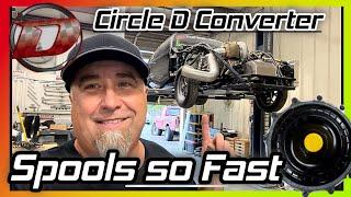 Circle D Torque Converter // Spools so FAST // Boosted Big Block