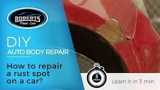 DIY: How to repair a rust spot on a car?