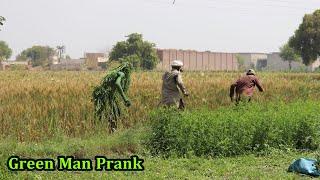 Green Man Prank In Pakistan | Bush Man Prank 2022 | Pendo Brand Tv