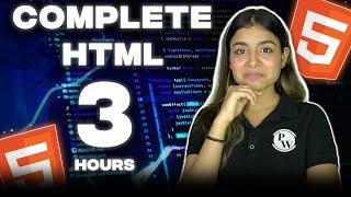 Learn Complete HTML In One Shot | Beginner To Pro | Full Stack Web Developer Course 2023-24