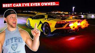 WHAT A $17,000 F1 EXHAUST AND FIRE TUNE DOES TO A V12 AVENTADOR SVJ!!! *BEST SOUNDING CAR EVER*