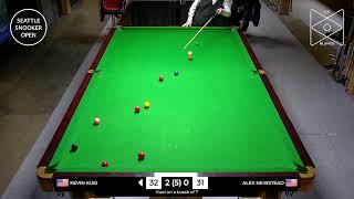 Seattle Snooker Open 2024 | Day 3 | Semi-Finals | OX BIlliards