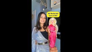 DIY Barbie Doll Saree & Belt  #crafteraditi #youtubepartner #shorts #diy #barbiedoll @CrafterAditi