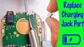 How to change any mobile phone charging port micro USB Jack base Tutorial#19