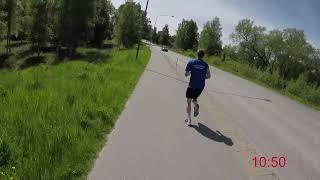 Lindesjönloppet 2022 - 9 km (Löparperspektiv)