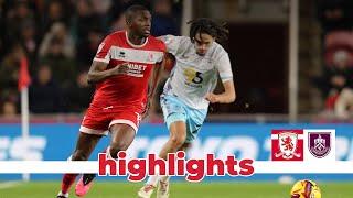 Match Highlights | Boro 0 Burnley 0 | Matchday 24