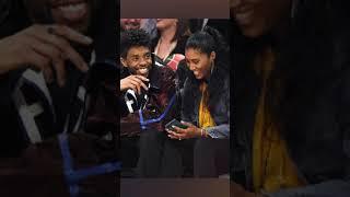 Chadwick Boseman and Simone Ledward's   story #shorts #love #celebrity #celebritycouple