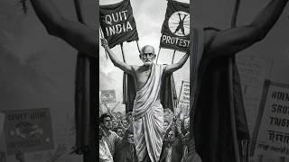 why Gandhi ji start a Quit India Movement? #ytshorts #facts
