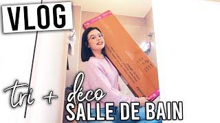 VLOG ⎮ Rangement & décoration de la salle de bain !