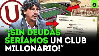 UNIVERSITARIO: JEAN FERRARI anuncia PLAN de VIABILIDAD, NUEVO ESTADIO y FICHAJES para 2025 | Depor