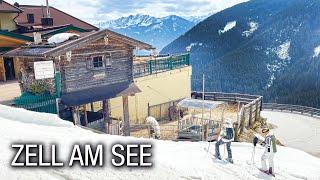 Spring skiing  Zell Am See: 4K Tour Experience