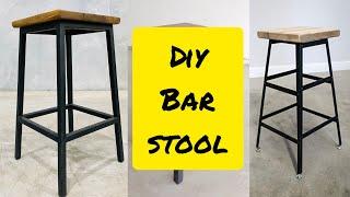 Metal Stool - Simple Bar Stool