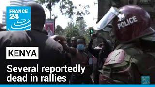 Several reportedly dead in Kenya rallies as protesters breach parliament • FRANCE 24 English