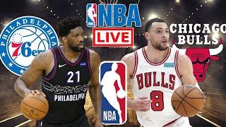 LIVE: PHILADELPHIA 76ERS vs CHICAGO BULLS | SCOREBOARD | PLAY BY PLAY | BHORDZ TV