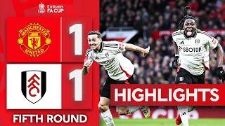 Fulham Knock United Out! | Manchester United 1-1 (3-4 Pens) Fulham | Emirates FA Cup 24-25