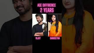 South Actors and their Wife Age Difference #shorts #youtubeshorts #trending #viral