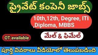 Udyogaavakaasalu - Male And Female Jobs - 10 th Any Qualification Jobs - 2024 Diya JobsFest