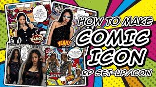 WME :: comic icons • SETUP RP || RPW tutorials