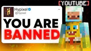 Banned from Hypixel YouTube Rank