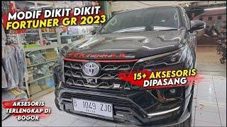 15 AKSESORIS DI PASANG FORTUNER GR 2023‼️DANES VARIASI MOBIL BOGOR