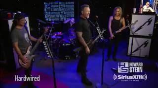 Metallica "Hardwired" Live on the Howard Stern Show