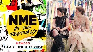 NewDad at Glastonbury 2024 on their 'Madra' LP art going viral and The Cure's Robert Smith