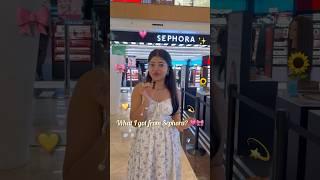 What I got from Sephora?  || Tejasvi Rajput || #ytshorts #minivlog #sephora #luxury