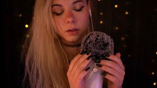 ASMR | 3h cupped Unintelligible & Tk Sk Mouth Sounds - fireplace ambience