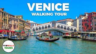 Venice, Italy Walking Tour PART 2 - 4K 60fps - with Captions