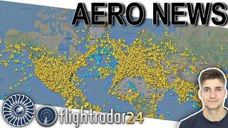 Wie funktioniert Flightradar? Und warum sind einige Flugzeuge blau? AeroNews