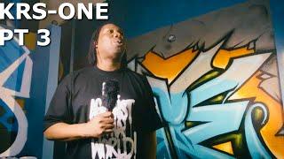 KRS ONE- Education, Entertainment, Advice to everyone. (Part 3 of 4)