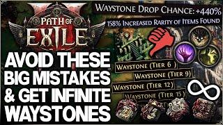 Path of Exile 2 - 21 New IMPORTANT Endgame Tips & Maps Mistakes to Avoid - INFINITE Waystones Guide!