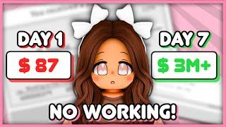 4 Ways To Make Money WITHOUT WORKING in Bloxburg!