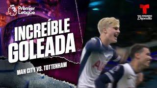 Gol de Brennan Johnson - Manchester City vs. Tottenham | Premier League | Telemundo Deportes