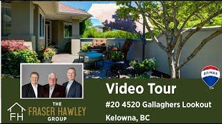 Kelowna Real Estate Listing - #20 4520 Gallaghers Lookout, Gallaghers Canyon, Kelowna, BC