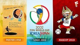 FIFA World Cup logos, Posters and Mascots Through The Years 1930 - 2018  Footchampion