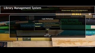 Demo Web Library Management System Sederhana - Tugas Akhir Web Programming