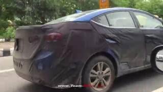 2016 Elantra Spotted Testing in India - Team-BHP