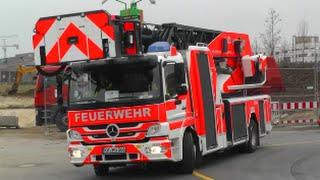 Metz Drehleiter DLK 23 Mercedes Atego Feuerwehr Frankfurt a.M. Fire engine