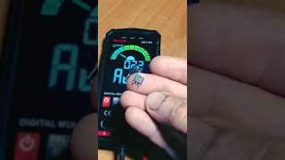 Как проверить полевой P (МОП MOSFET) транзистор  с каналом P типа  мультиметром #транзистор