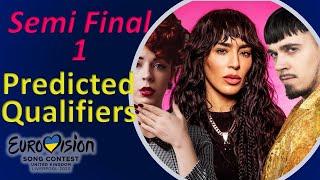 Eurovision 2023 – Semi Final 1 - Predicted Qualifiers (Before Rehearsals)