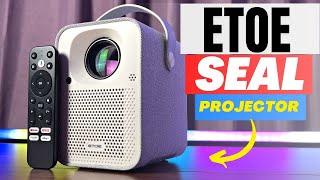 Android TV Portable Projector With Autofocus ETOE Seal  REVIEW