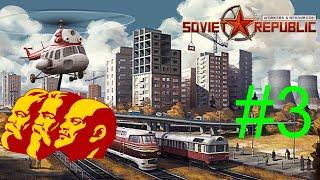 Lets Play Workers & Resources Soviet Republic New Campaing Soviet revolution! Live #03