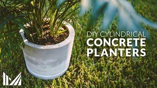 How to Make DIY Concrete Planters and Drip Trays